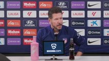 Rueda de prensa de Simeone, previa al Atlético de Madrid vs. Real Sociedad