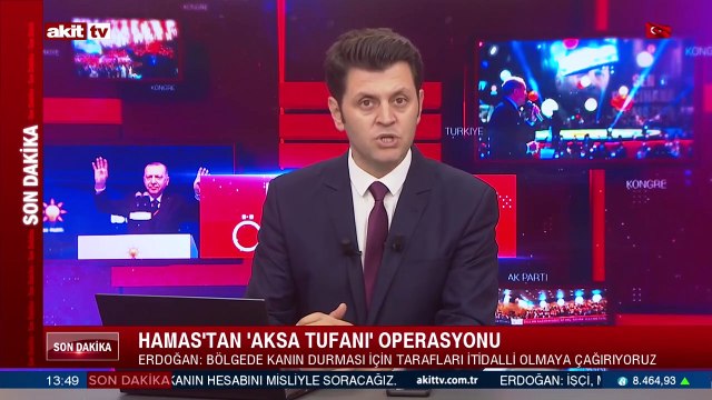 Hamas AKSA TUFANI operasyonunu başlattı