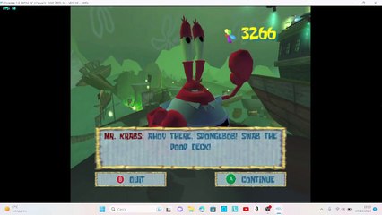 SpongeBob Battle For Bikini Bottom (parte 12)-Anch'io vorrei sparare fuoco dal naso come l'Olandese volante (non so che scrivere).