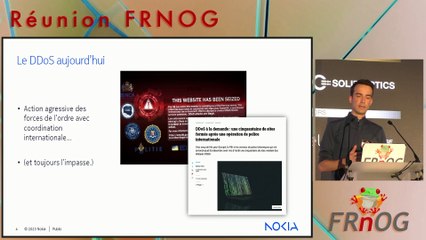 FRnOG 38 - Jérôme Meyer : DDoS Update / Fear the botnet