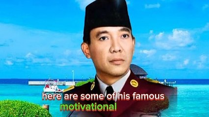 President Soekarno's Motivational Speeches