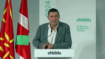 Otegi: "No especulamos con nuestra posición, EH Bildu frenará al bloque reaccionario"