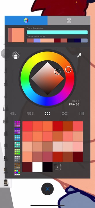 Desenhar Chibi no Autodesk Sketchbook iOS para iPhone Parte 6