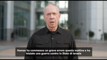 Gallant: Hamas ha fatto grave errore, vinceremo questa guerra
