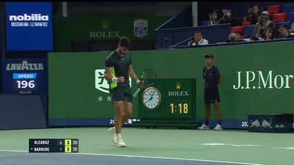 Shanghai - Barrère s'incline face à Alcaraz