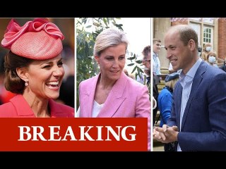 Royal dream team! Kate, William, Sophie and Edward step in for Queen in appearance TODAY