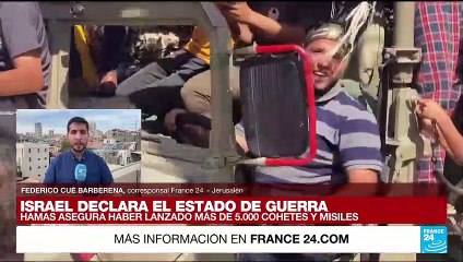 Informe desde Jerusalén: Israel declara el "estado de guerra" tras ataque múltiple desde Gaza