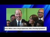 Prince William Jokes at Royal Appearance: ‘Who’s Pinching My Bottom?’