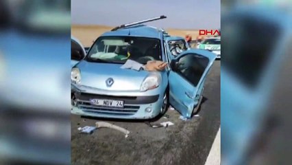 Accident TIR à Aksaray : 1 mort, 2 blessés