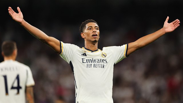 Gol de Bellingham. Real Madrid 1 - Osasuna 0