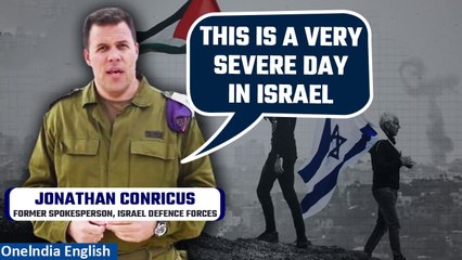 Israel Conflict: Israel Defence Forces former spokesperson calls attack unprovoked | Oneindia News