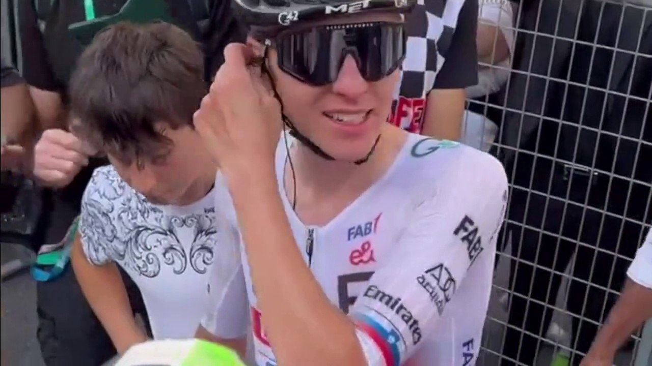 Tour de Lombardie 2023 - Tadej Pogacar : "To win for the third time in my third participation and for the second time here in Bergamo, it's a dream come true"