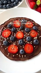 Healthy & High-protein Pancake Pizza