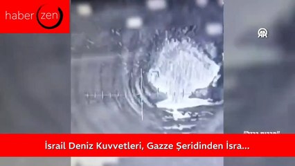 İsrail Deniz Kuvvetleri, Gazze Şeridi'nden İsrail'e Sızmaya Çalışan Bot ve Tekneleri Vurdu