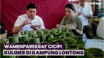 Angela Tanoesoedibjo dan Chef Arnold Cicipi Lontong Mie Khas Surabaya