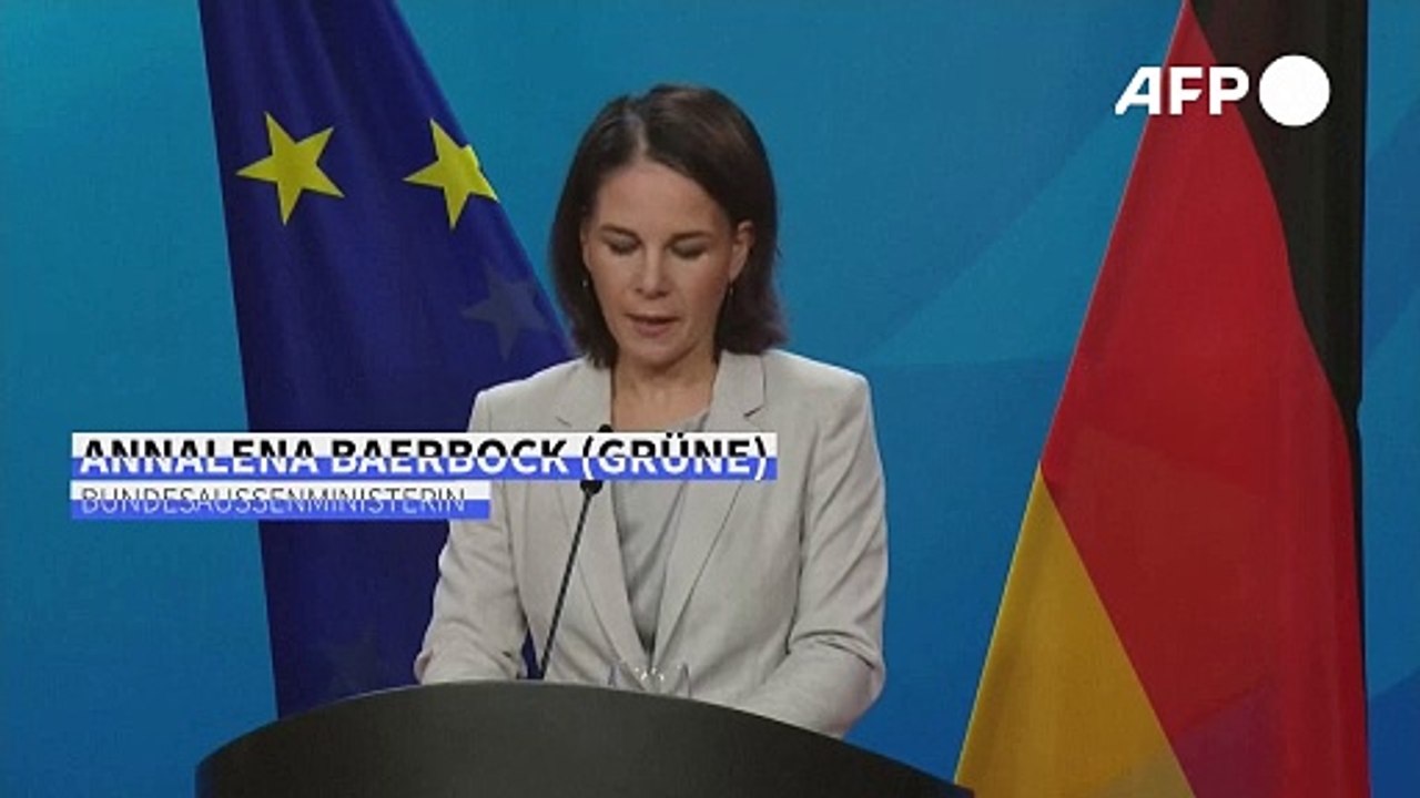Baerbock warnt vor 'großer Eskalation' nach Hamas-Angriff auf Israel
