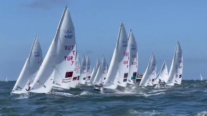 Highlights from 470 Class on Day 2 of the Allianz Sailing World Championships at The Hague