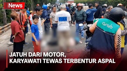 Karyawati Tewas Terbentur Aspal di Matraman, Diduga Mengantuk saat Naik Motor
