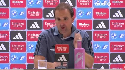 Arrasate, rueda de prensa tras el Real Madrid vs. Osasuna