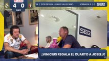 El gesto de Sergio Herrera a la grada que no gustó en el Bernabéu: un minuto después se disculpó