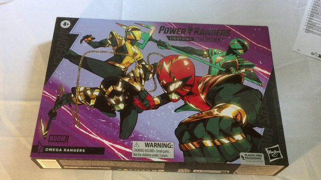 Power Rangers Lightning Collection Omega Rangers 4-Pack Unboxing & Review