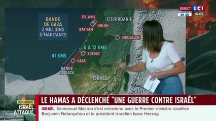 Le Hamas a déclenché une "guerre contre Israel" - Solenn Riou sur LCI (07/10/2023)