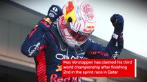 Breaking News - Verstappen wins third world title