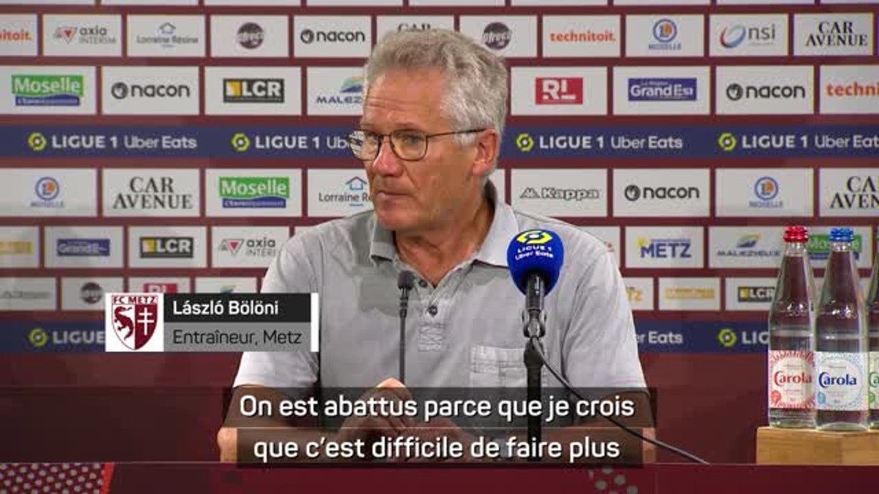 8e j. - László Bölöni : "On est abattus"