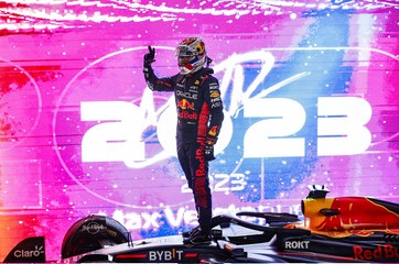Max Verstappen's 2023 F1 world title in numbers