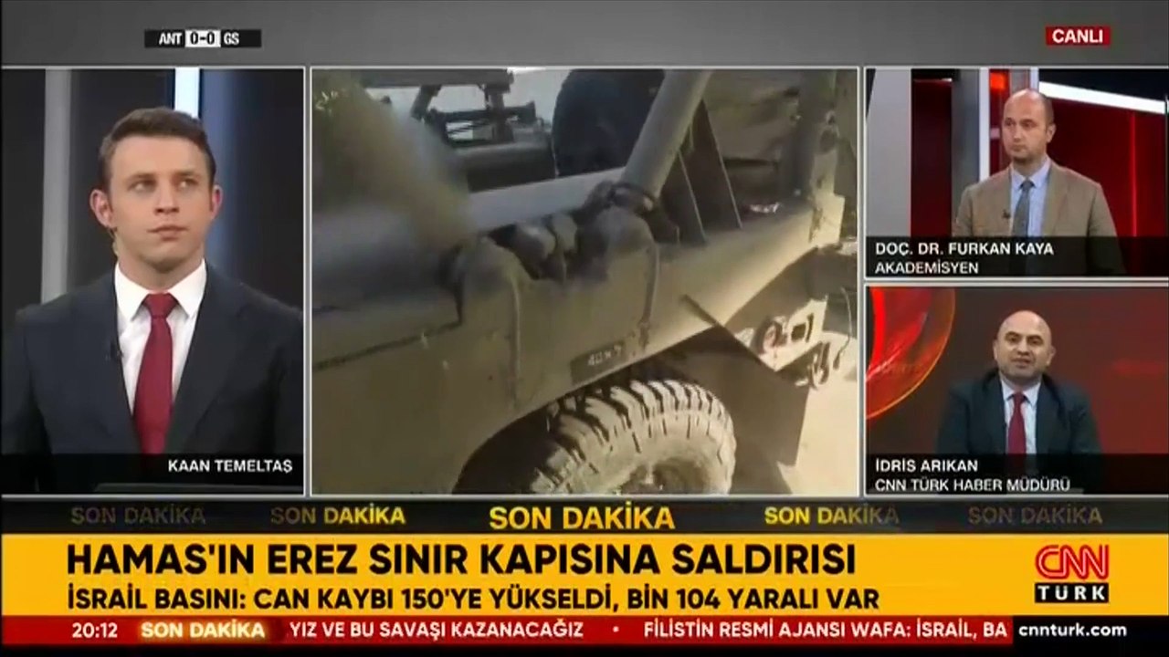 Hamas'ın Eres Sınır Kapısına saldırısı! CNN TÜRK Haber Müdürü İdris Arıkan detayları anlatıyor