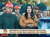 Carabobo | Bricomiles optimizan infraestructura de la U. E. Pedro Gual en el mcpio. San Joaquín