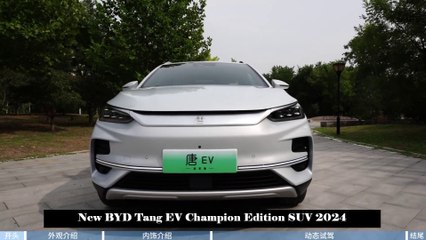 New BYD Tang EV Champion Edition SUV 2024