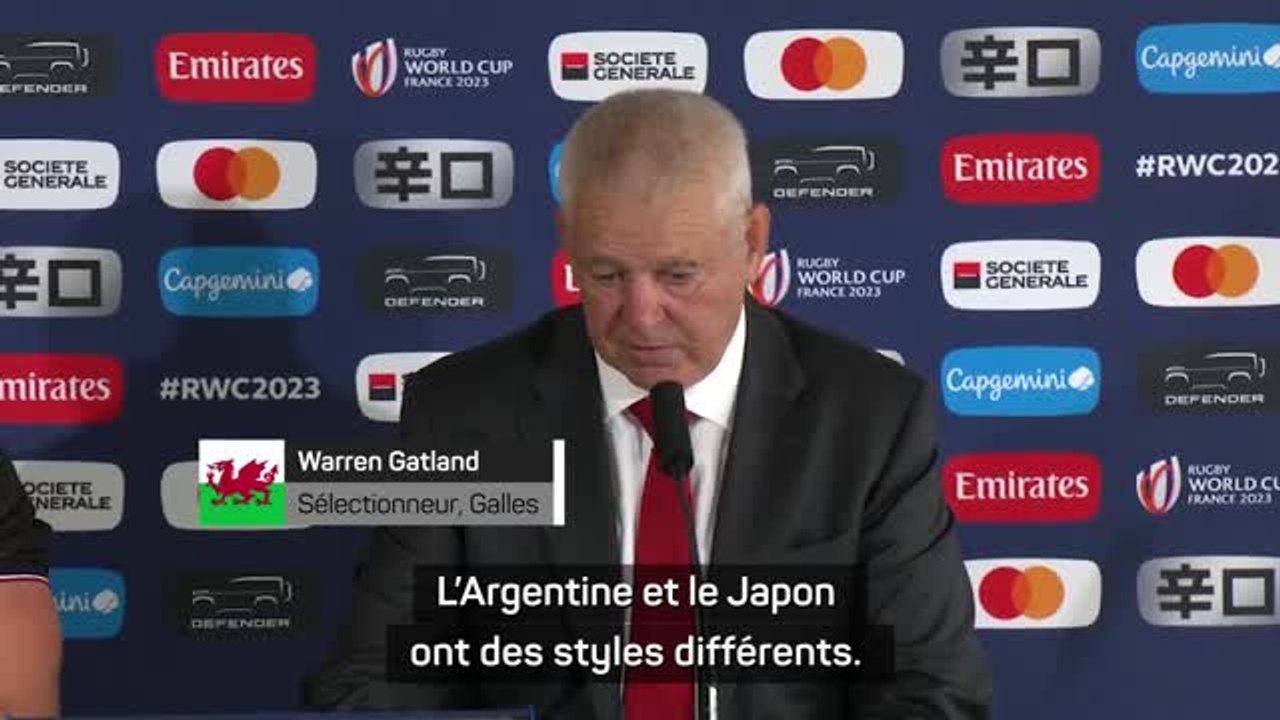 Galles - Gatland : "On a fait le travail"