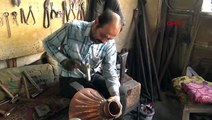 Üstün Ailesi'nin Bakırdan Yaptığı Dev Minare Alemi Şeker Camisi'ni Süsleyecek