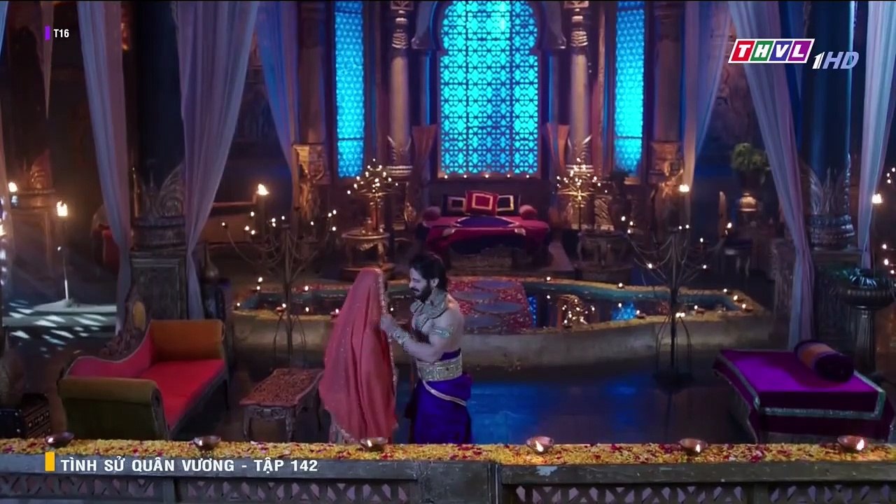 tình sử quân vương tập 142 - THVL1 lồng tiếng - phim ấn độ - xem phim tinh su quan vuong tap 143