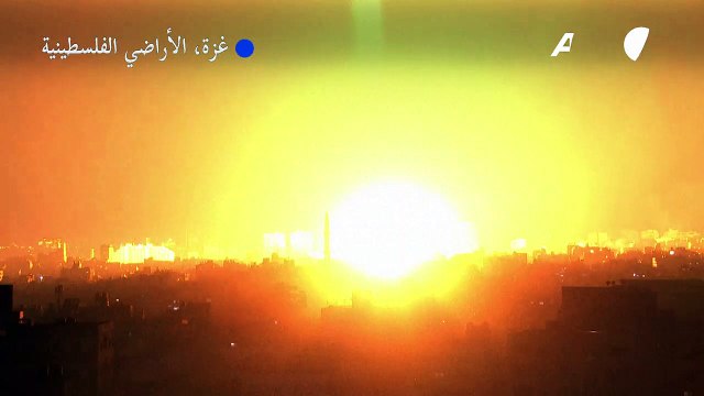 غارات إسرائيلية على مدينة غزة