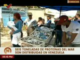 Caracas | Habitantes de la comunidad de Loma Andina fueron beneficiados con pescado gratuito