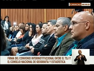 Caracas | TSJ suscribió convenio de cooperación interinstitucional con el CNGE