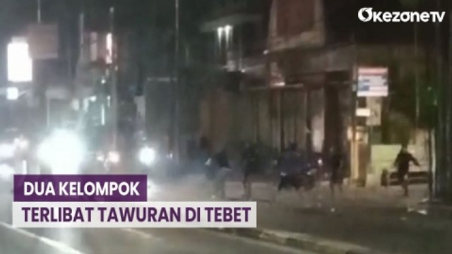 Aksi Dua Kelompok Tawuran di Tebet Pecah, Petugas Tembakan Gas Air Mata