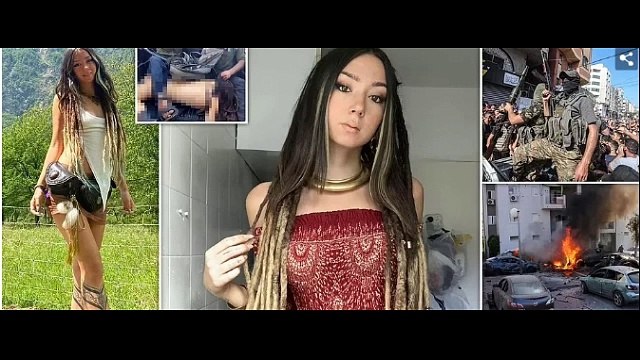 Revealed: German tattoo artist, 30, killed by Hamas while attending a music festival before the militants paraded her body on the back of a truck and claimed she was an Israeli soldier - as her devastated family say they are in a 'nightmare'