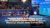 Gagal Tambah Medali Emas, Indonesia di Peringkat ke-13 Asian Games Hangzhou 2022