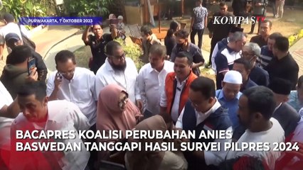 Anies Tanggapi Survei Pilpres Rendah, Ungkit Kemenangan di DKI