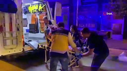 Edirne'de park halindeki araca çarpan otomobilde 2 kişi yaralandı