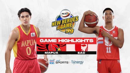 NCAA 99 Men's Basketball Mapua vs EAC (Highlights) | NCAA Season 99