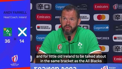 All Blacks quarter is 'as tough as it gets' for Ireland - Farrell