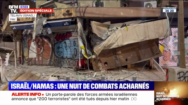 Attaque du Hamas contre Israël: les combats se sont poursuivis pendant la nuit