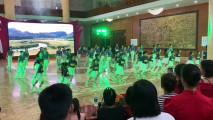 Tiết mục tham gia liên hoan dân vũ thể thao tỉnh Quảng Bình của CLB 79 Hằng An Tân