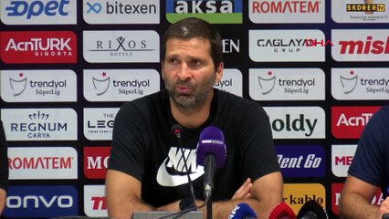 Joao Tralhao: Sadece sonuç bizi tatmin etmedi