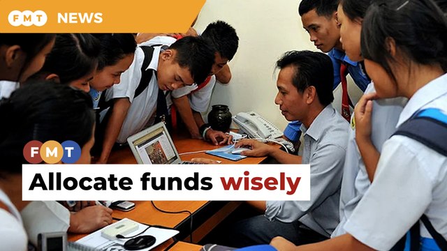 Put the money where it’s needed, educationists urge budget planners