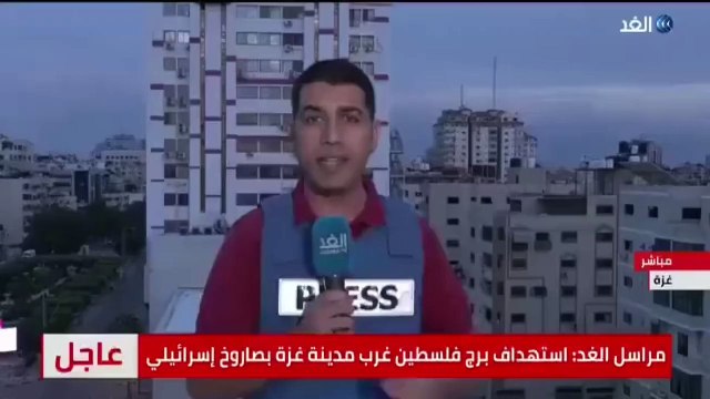 Attaque du Hamas : En plein direct depuis Gaza, ce journaliste est surpris par un bombardement des forces israéliennes